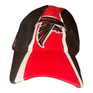 Vintage Atlanta Falcons NFL Strapback Hat Cap Adjustable Hat Football Red Black